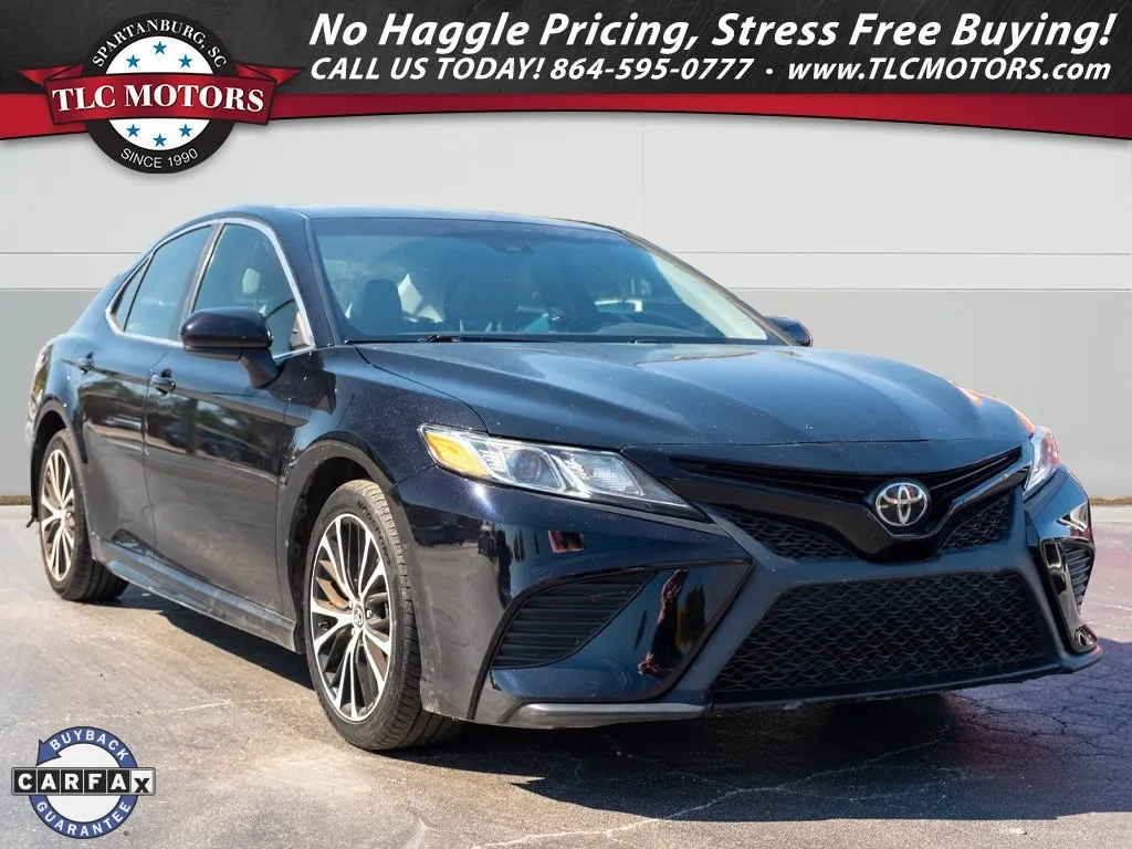 Black 2019 Toyota Camry SE for sale in Moore, SC