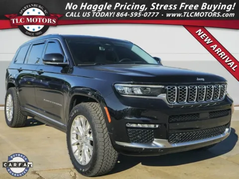 Black 2021 Jeep Grand Cherokee L Summit for sale in Moore, SC