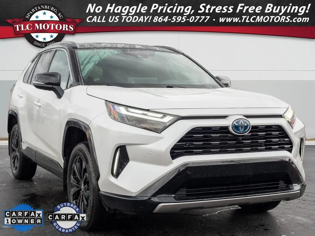 White 2024 Toyota RAV4 Hybrid XSE for sale in Moore, SC