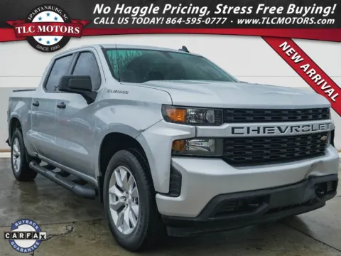 Silver 2021 Chevrolet Silverado 1500 Custom for sale in Moore, SC