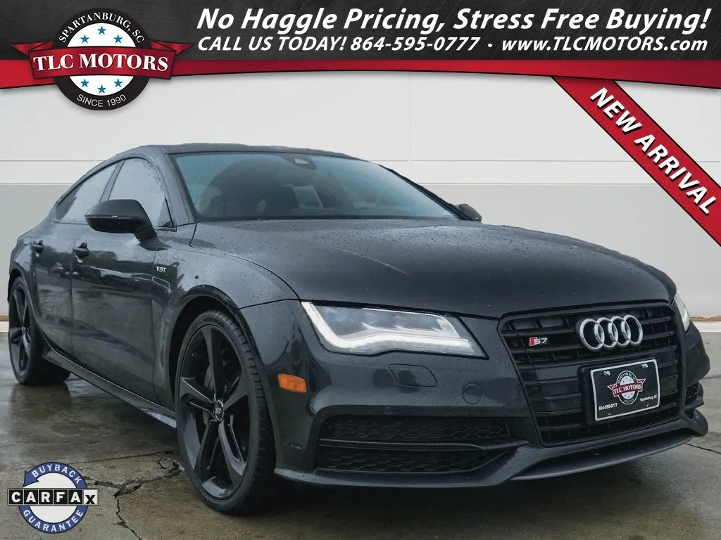 Black 2015 Audi S7 4.0T for sale in Moore, SC