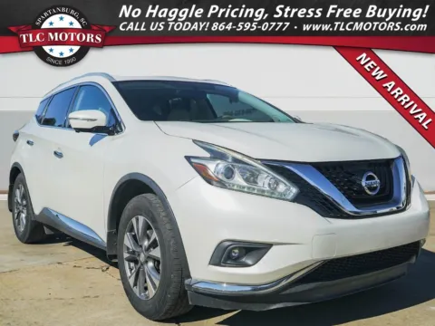 White 2015 Nissan Murano SL for sale in Moore, SC