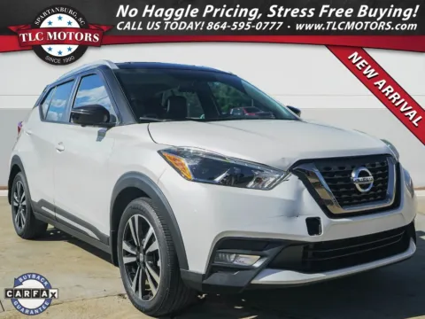 White 2019 Nissan Kicks SR for sale in Moore, SC