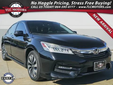 Red 2017 Honda Accord Hybrid Touring for sale in Moore, SC