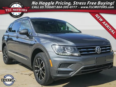 Black 2021 Volkswagen Tiguan 2.0T SE for sale in Moore, SC