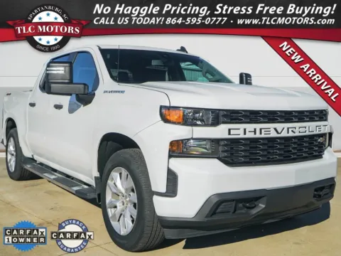White 2021 Chevrolet Silverado 1500 Custom for sale in Moore, SC