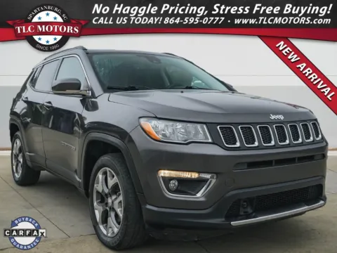 Gray 2021 Jeep Compass Limited for sale in Moore, SC