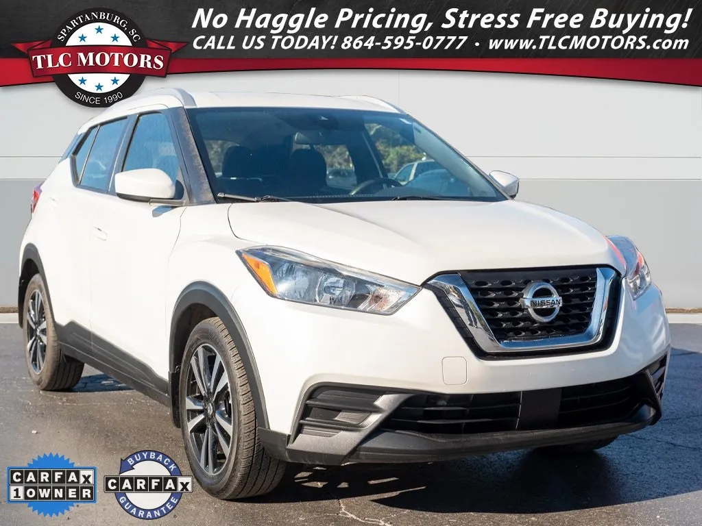 White 2020 Nissan Kicks SV for sale in Moore, SC