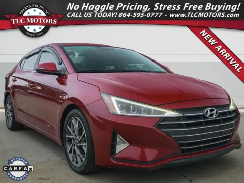 Red 2020 Hyundai Elantra Limited for sale in Moore, SC