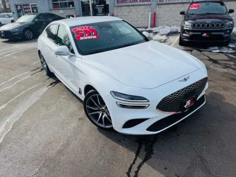 Photos of 2023 GENESIS G70 2.0T for sale in Merrillville, IN at Ride Time Auto Finance Broadway