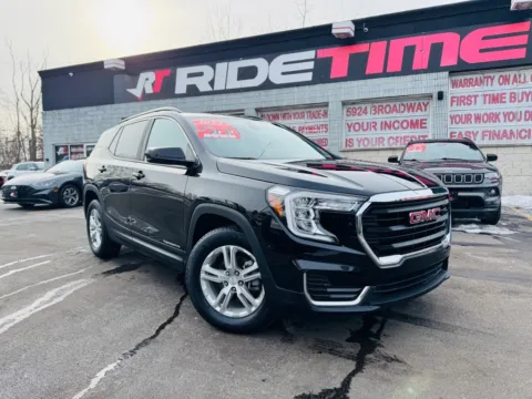 Black 2023 GMC TERRAIN SLE for sale in Merrillville, IN