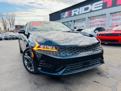Black 2022 KIA K5 EX for sale in Merrillville, IN
