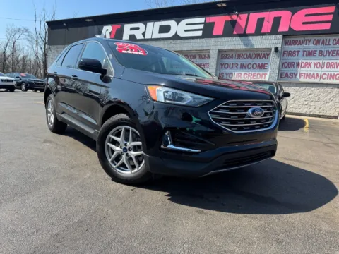 Black 2022 FORD EDGE SEL for sale in Merrillville, IN
