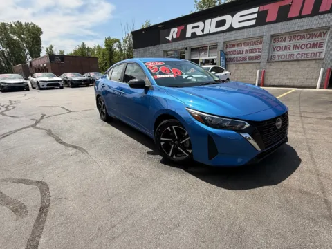 Blue 2024 NISSAN SENTRA SV for sale in Merrillville, IN