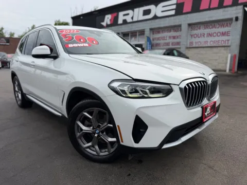 White 2022 BMW X3 XDRIVE30I for sale in Merrillville, IN
