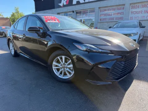 Black 2025 TOYOTA CAMRY LE for sale in Merrillville, IN