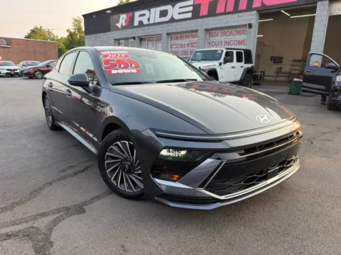 Photos of 2025 HYUNDAI SONATA HYBRID SEL for sale in Merrillville, IN at Ride Time Auto Finance Broadway