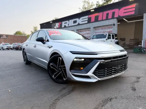 Silver 2024 HYUNDAI SONATA N LINE for sale in Merrillville, IN