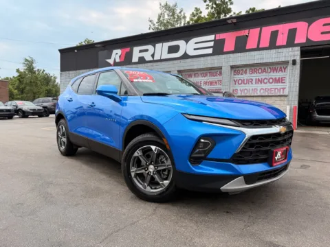 Blue 2025 CHEVROLET BLAZER LT for sale in Merrillville, IN