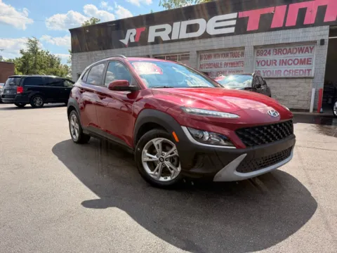 Red 2023 HYUNDAI KONA SEL for sale in Merrillville, IN