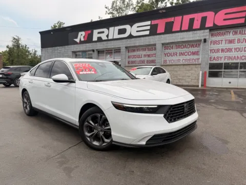 White 2024 HONDA ACCORD EX for sale in Merrillville, IN