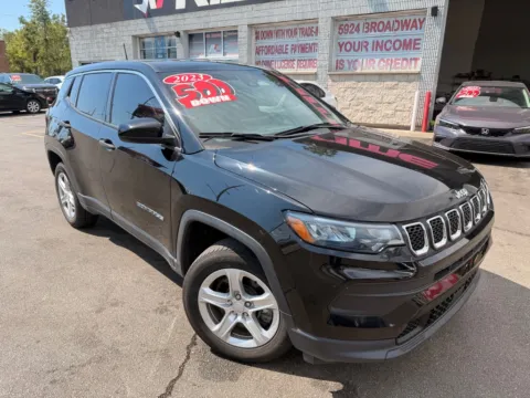 Photos of 2023 JEEP COMPASS SPORT for sale in Merrillville, IN at Ride Time Auto Finance Broadway