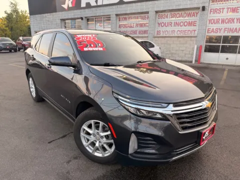 Photos of 2022 CHEVROLET EQUINOX LT for sale in Merrillville, IN at Ride Time Auto Finance Broadway