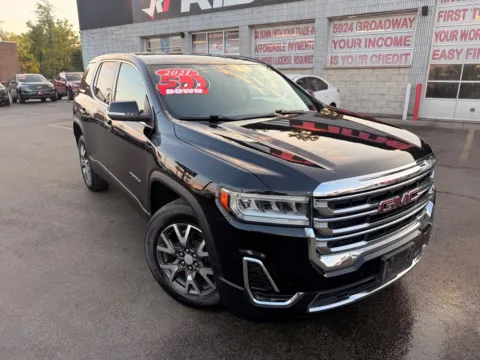 Photos of 2021 GMC ACADIA SLE for sale in Merrillville, IN at Ride Time Auto Finance Broadway