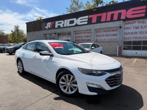 White 2024 CHEVROLET MALIBU LT for sale in Merrillville, IN
