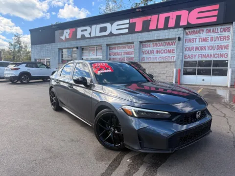 Gray 2025 HONDA CIVIC SPORT for sale in Merrillville, IN