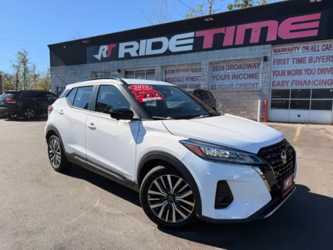 White 2022 NISSAN KICKS SR for sale in Merrillville, IN