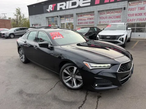 Photos of 2021 ACURA TLX SH-AWD W/ADVANCE for sale in Merrillville, IN at Ride Time Auto Finance Broadway