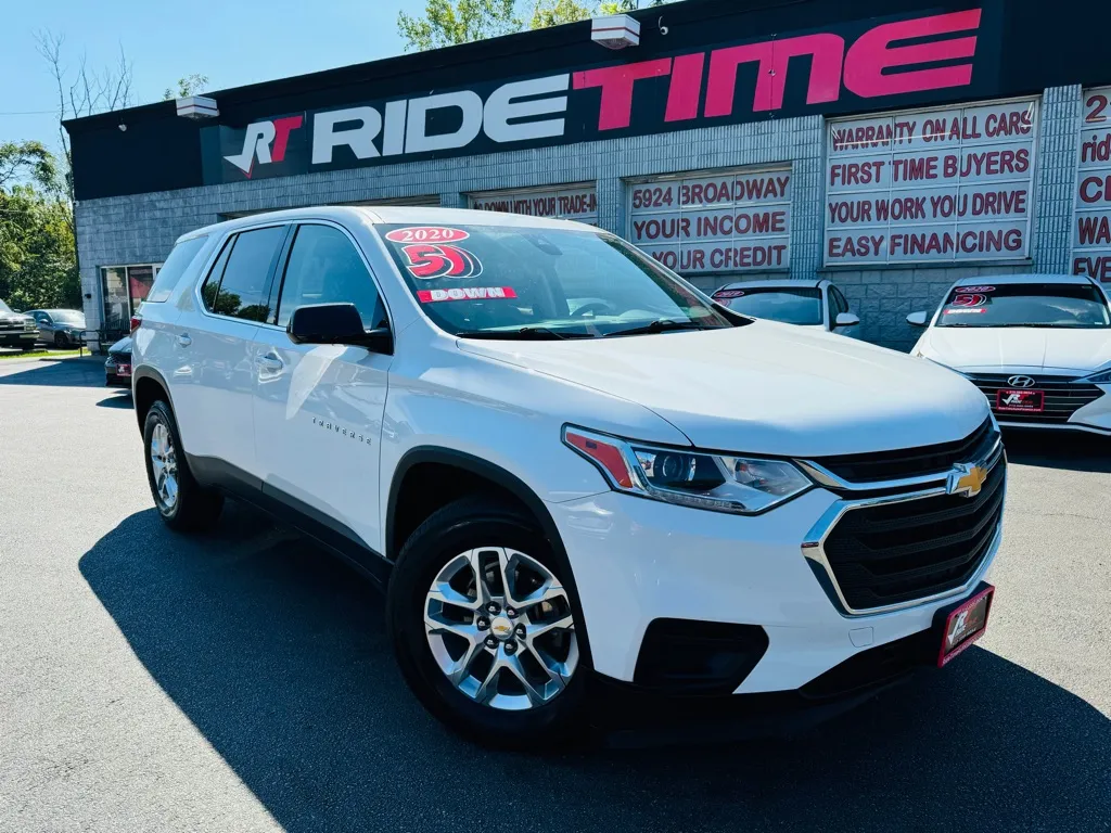 2020 CHEVROLET TRAVERSE LS for sale in Merrillville, IN