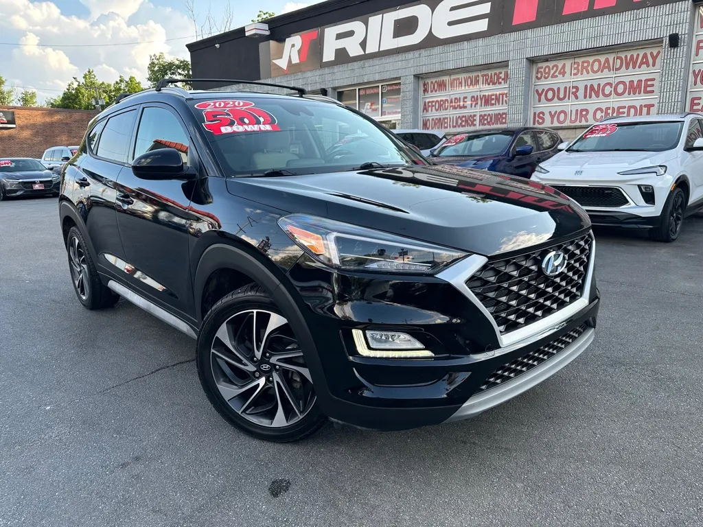 Black 2020 HYUNDAI TUCSON SPORT for sale in Merrillville, IN