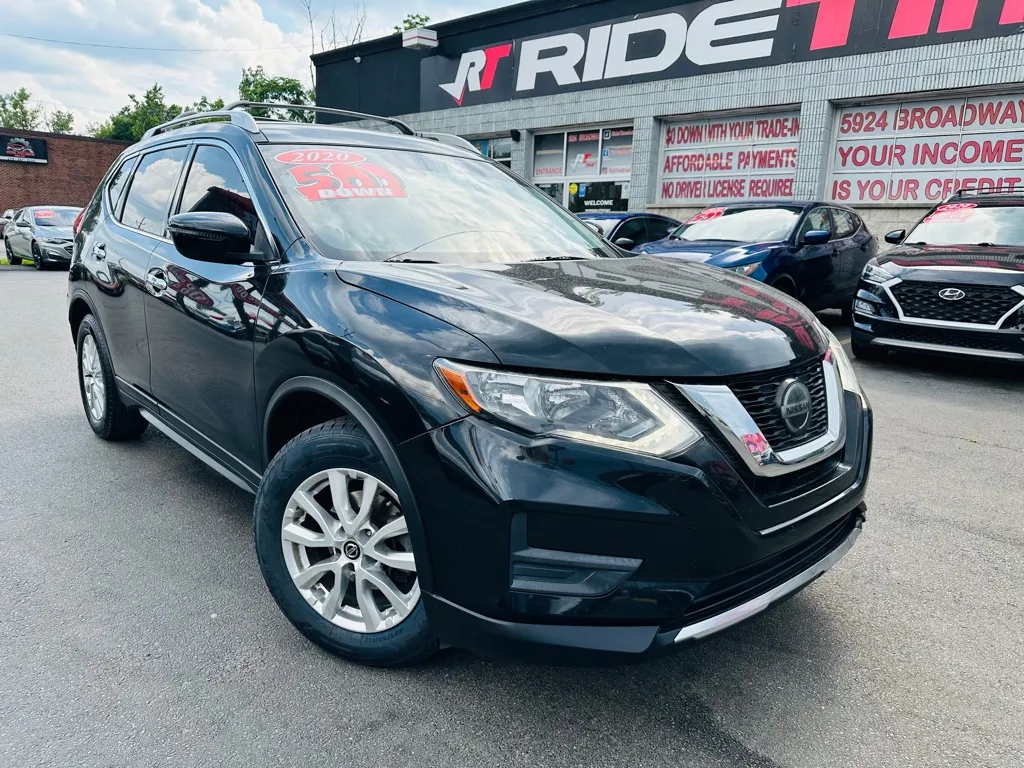 Black 2020 NISSAN ROGUE S for sale in Merrillville, IN