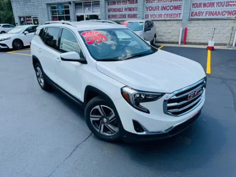 Photos of 2021 GMC TERRAIN SLT for sale in Merrillville, IN at Ride Time Auto Finance