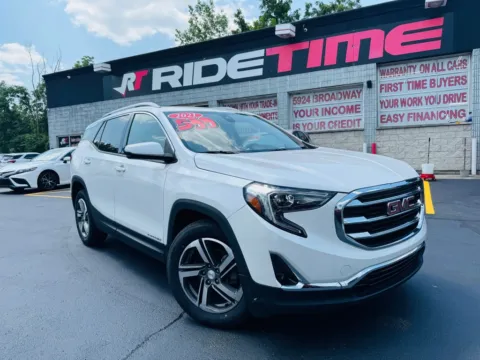 White 2021 GMC TERRAIN SLT for sale in Merrillville, IN