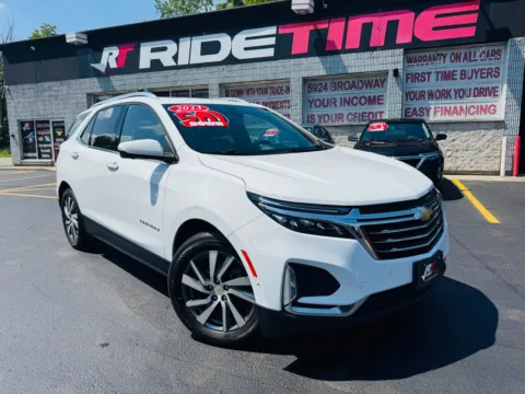 White 2022 CHEVROLET EQUINOX PREMIER for sale in Merrillville, IN