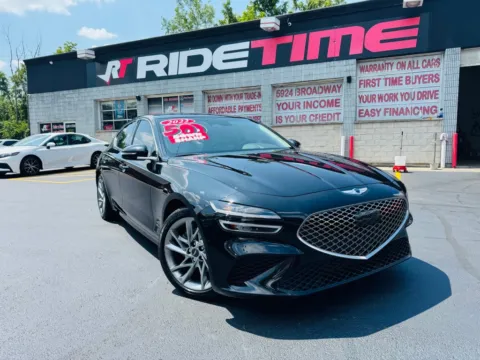 Black 2022 GENESIS G70 2.0T for sale in Merrillville, IN