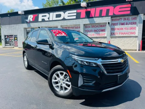 Black 2023 CHEVROLET EQUINOX LT for sale in Merrillville, IN