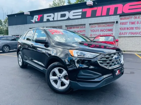 Black 2022 FORD EDGE SE for sale in Merrillville, IN