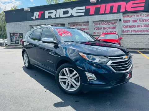 Blue 2020 CHEVROLET EQUINOX PREMIER for sale in Merrillville, IN