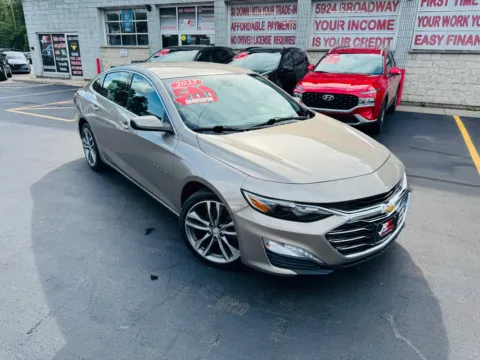 Photos of 2022 CHEVROLET MALIBU LT for sale in Merrillville, IN at Ride Time Auto Finance