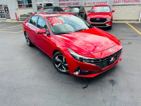 Photos of 2022 HYUNDAI ELANTRA LIMITED for sale in Merrillville, IN at Ride Time Auto Finance