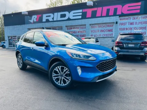 Blue 2021 FORD ESCAPE SEL for sale in Merrillville, IN