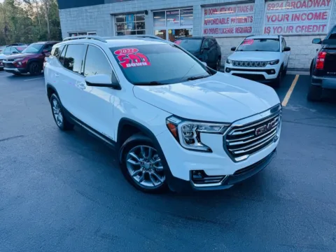 Photos of 2022 GMC TERRAIN SLT for sale in Merrillville, IN at Ride Time Auto Finance Broadway