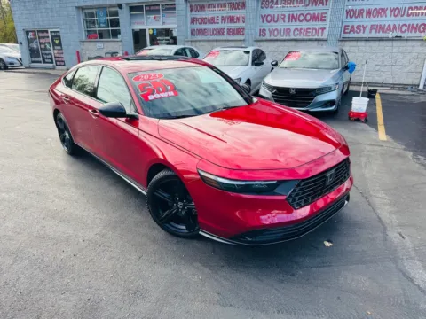 Photos of 2023 HONDA ACCORD HYBRID SPORT-L for sale in Merrillville, IN at Ride Time Auto Finance Broadway
