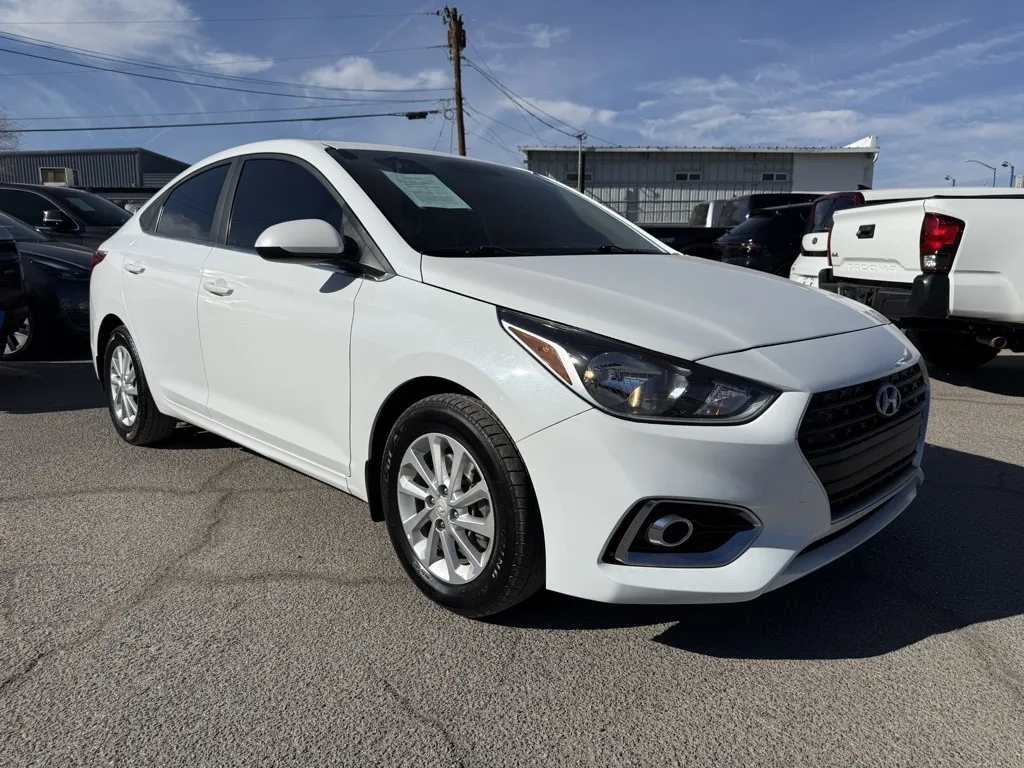 White 2021 Hyundai Accent SEL for sale in El Paso, TX