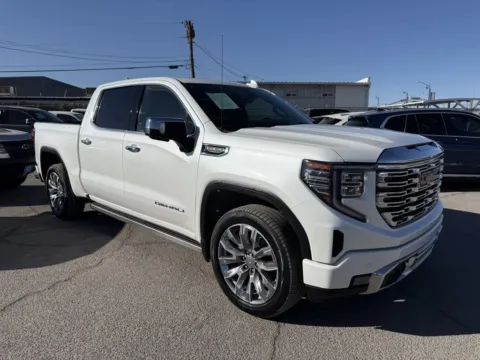 White 2024 GMC Sierra 1500 Denali for sale in El Paso, TX