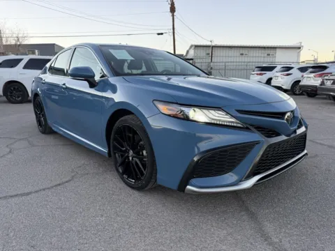 Blue 2024 Toyota Camry XSE for sale in El Paso, TX